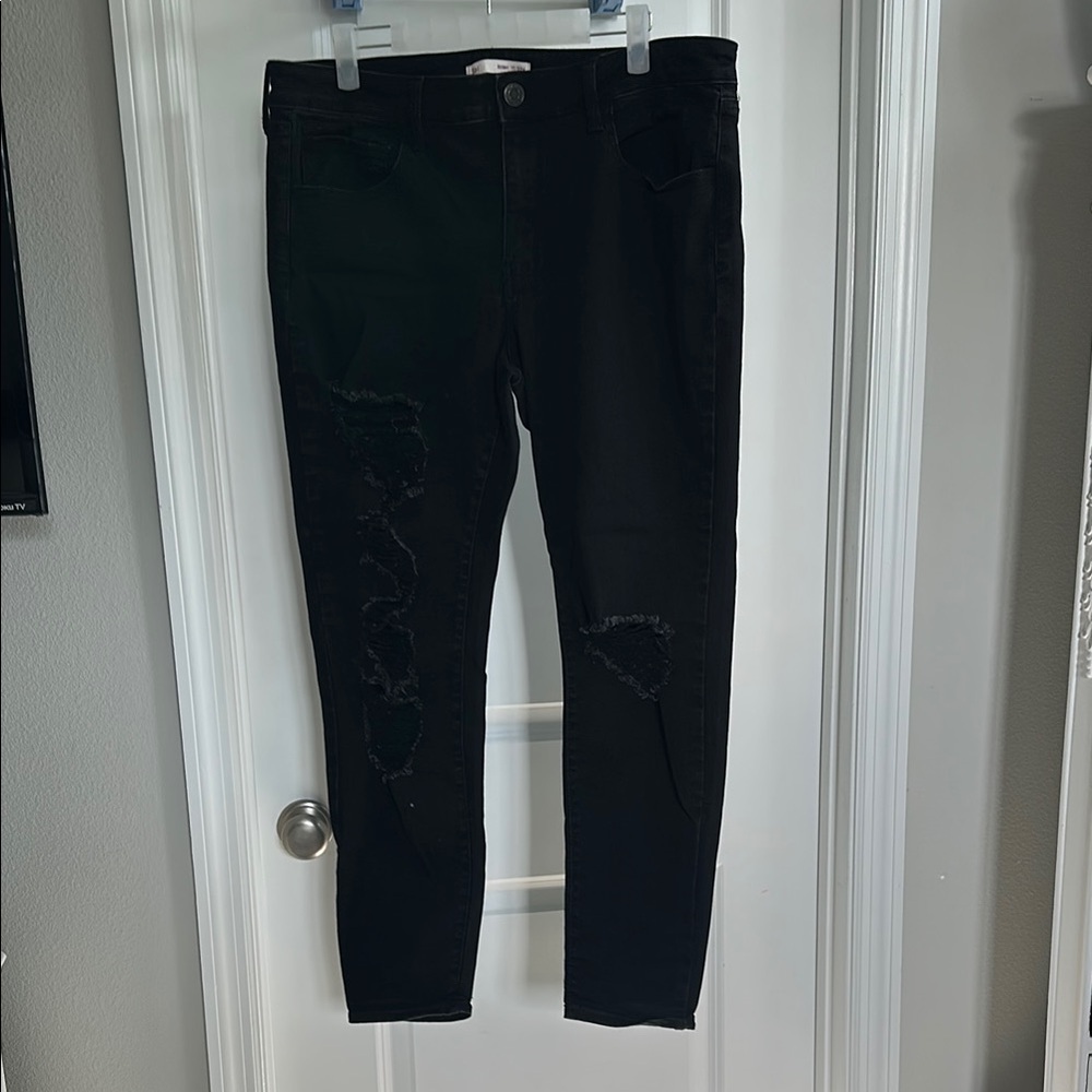 Kohl's Black Skinny Jeans Classic Denim